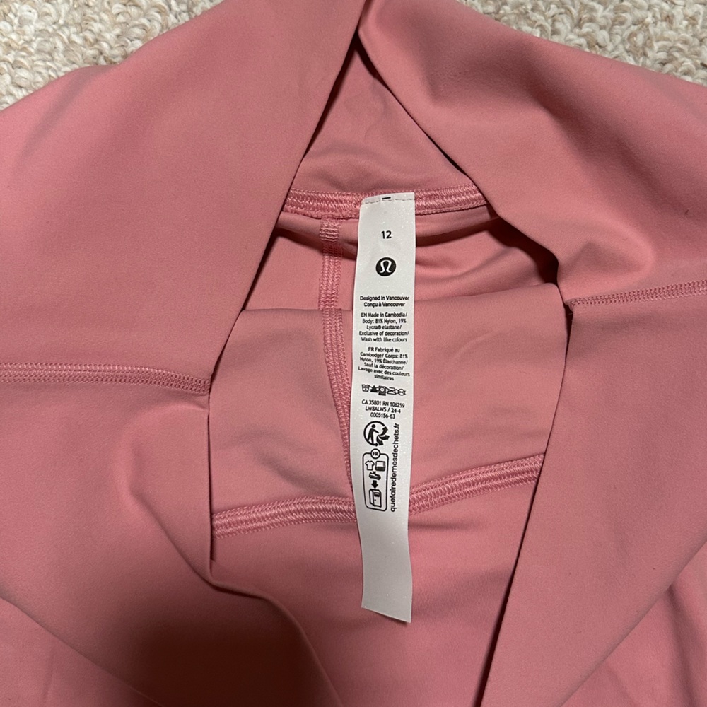 Lululemon Align High-Rise Skirt Pink Tide - Picture 6 of 12